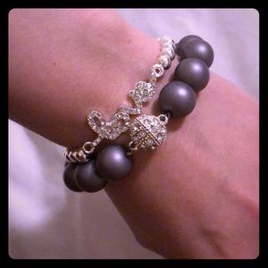❤️bracelet bundle ❤️ Lot of 2: love & bauble bracelets
